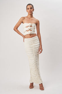 Roma Skirt | White