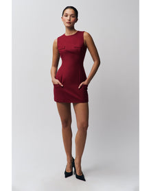 Rowan Dress | Deep Red