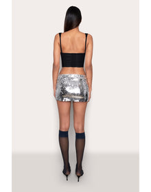 Ruched Cup Bustier Top | Black