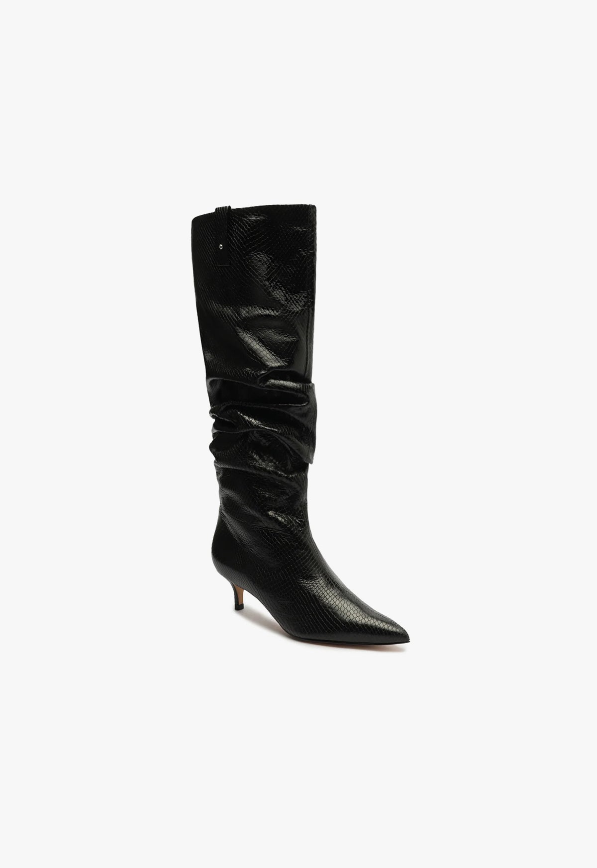 Maryana Lo Slouch Boot | Black