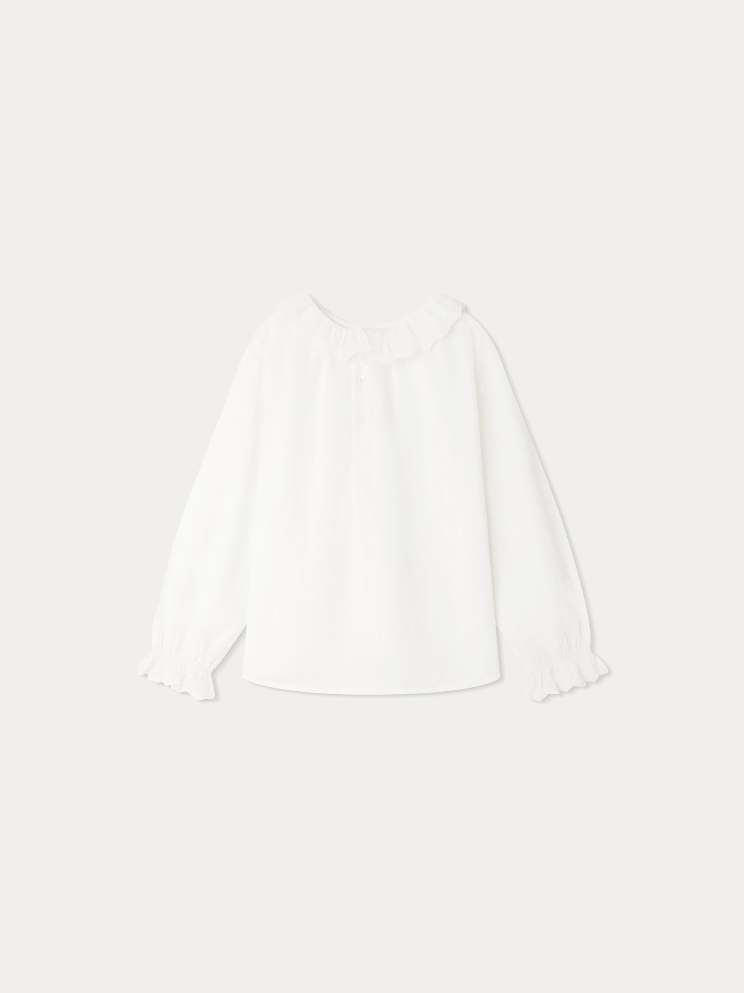Girl | Jaya Blouse | Milk White