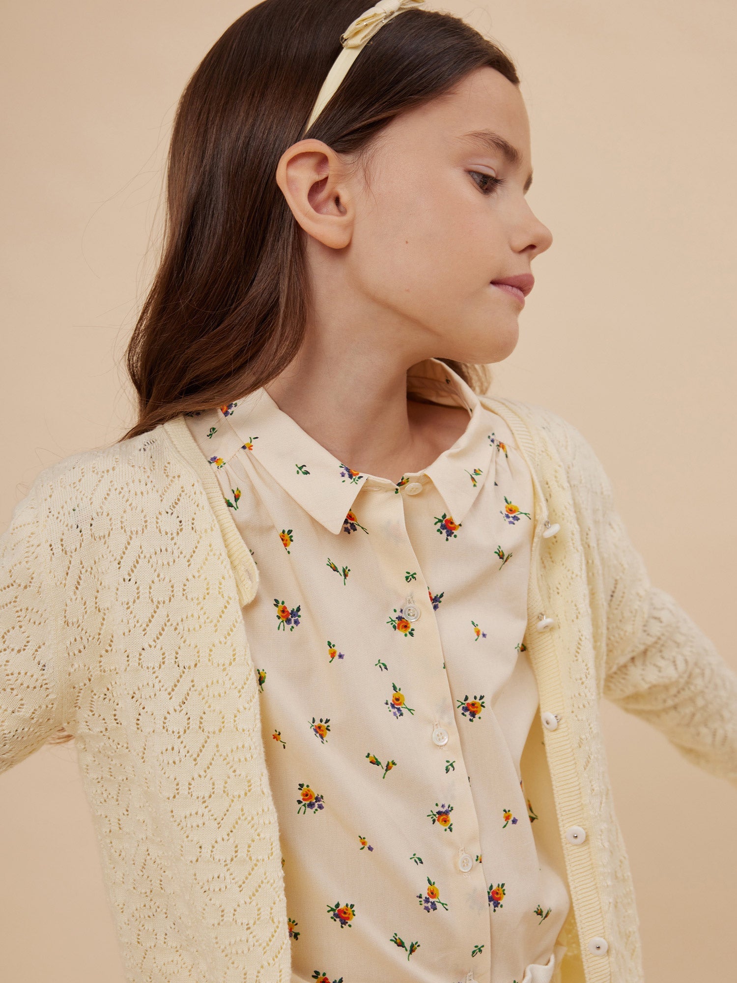 Girl | Adele Blouse | Pink Beige