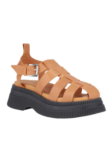 Creepers Creepers Grid Sandal | Tannin