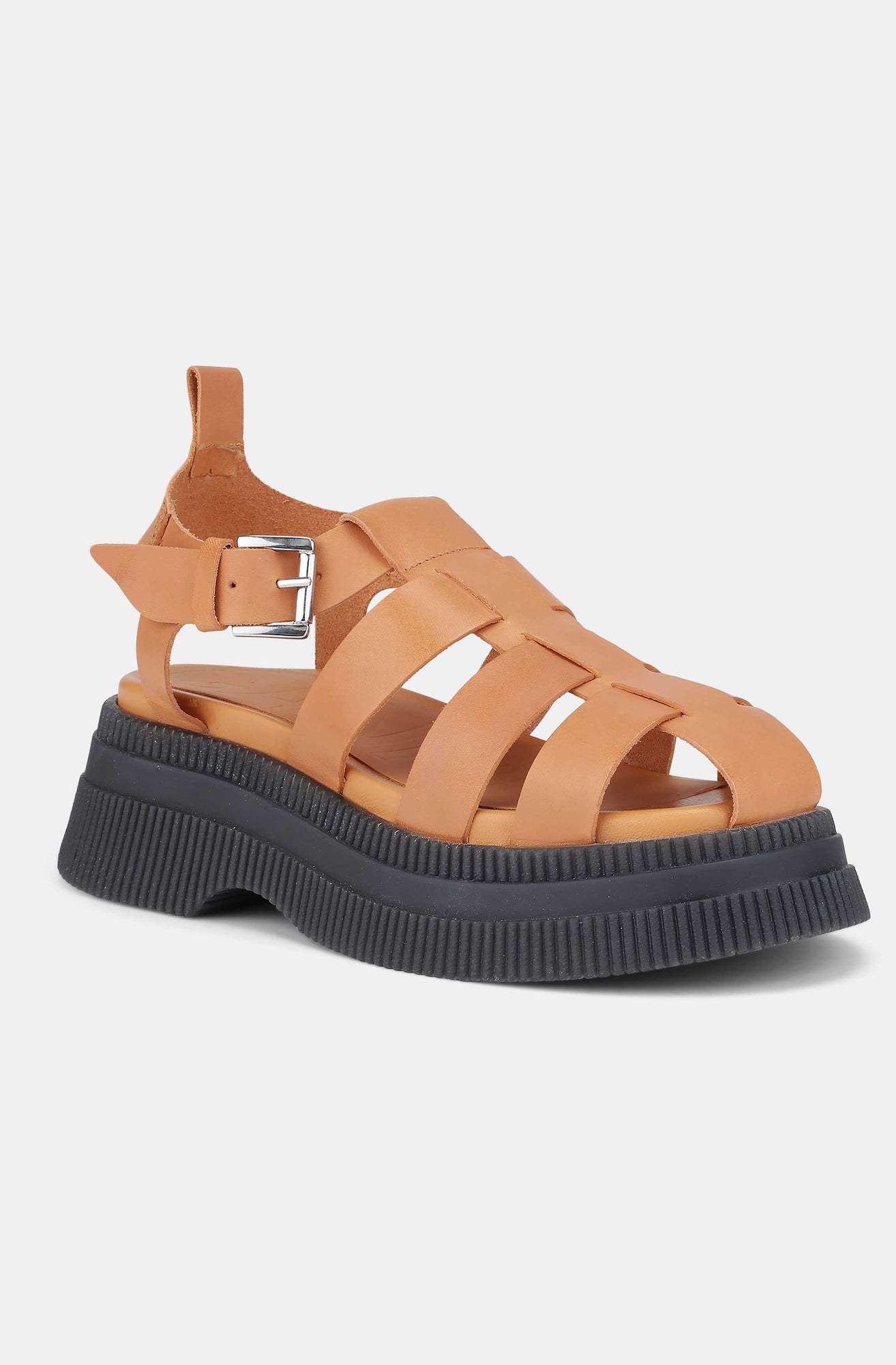 Creepers Creepers Grid Sandal | Tannin