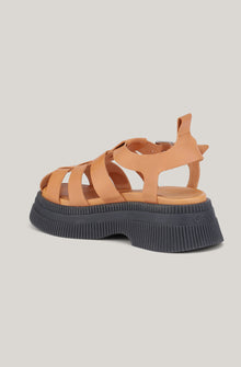 Creepers Creepers Grid Sandal | Tannin