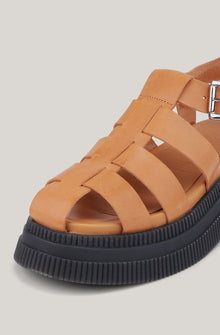 Creepers Creepers Grid Sandal | Tannin