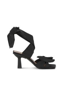 Soft Bow Sandals | Black