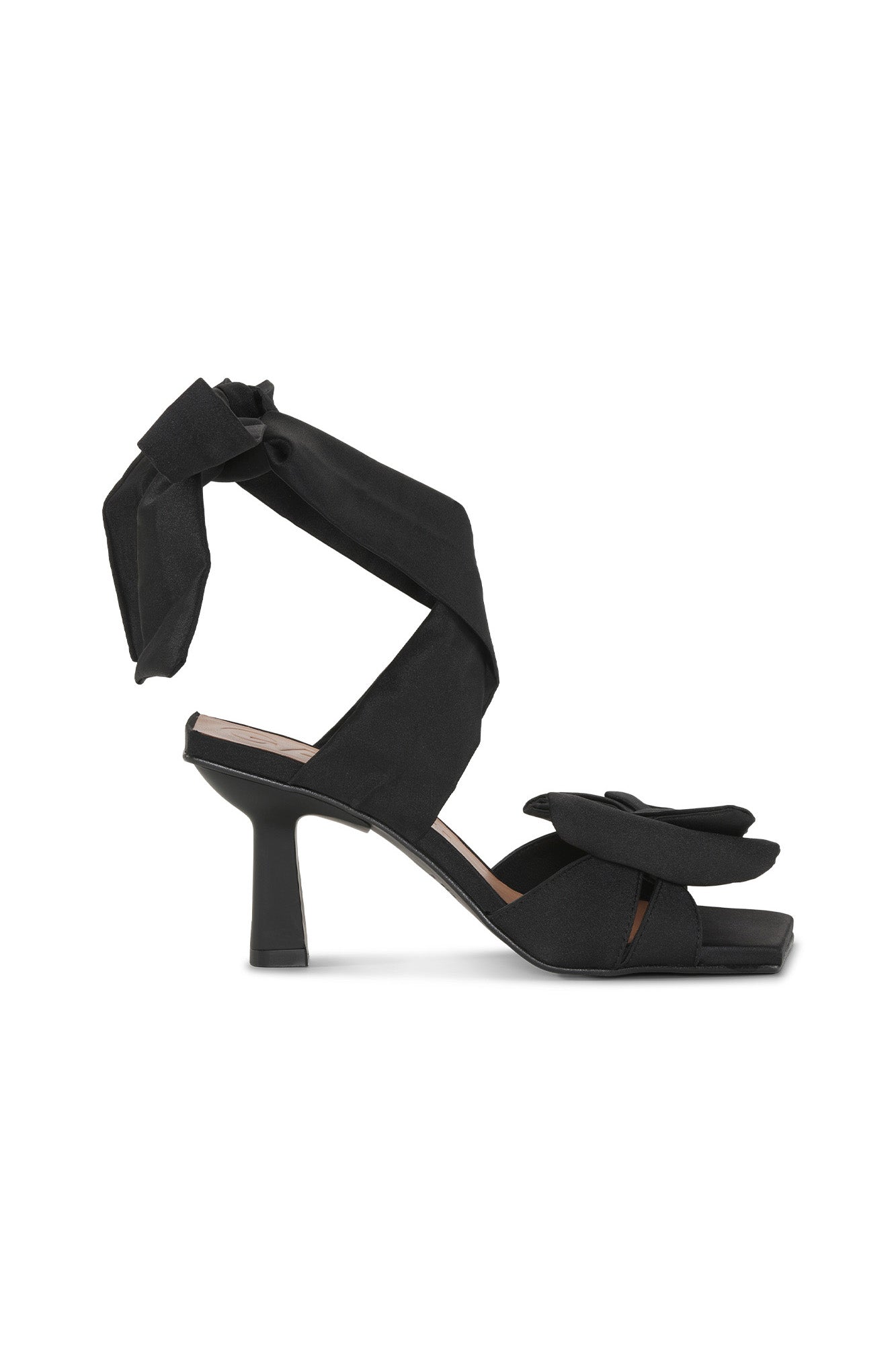 Soft Bow Sandals | Black