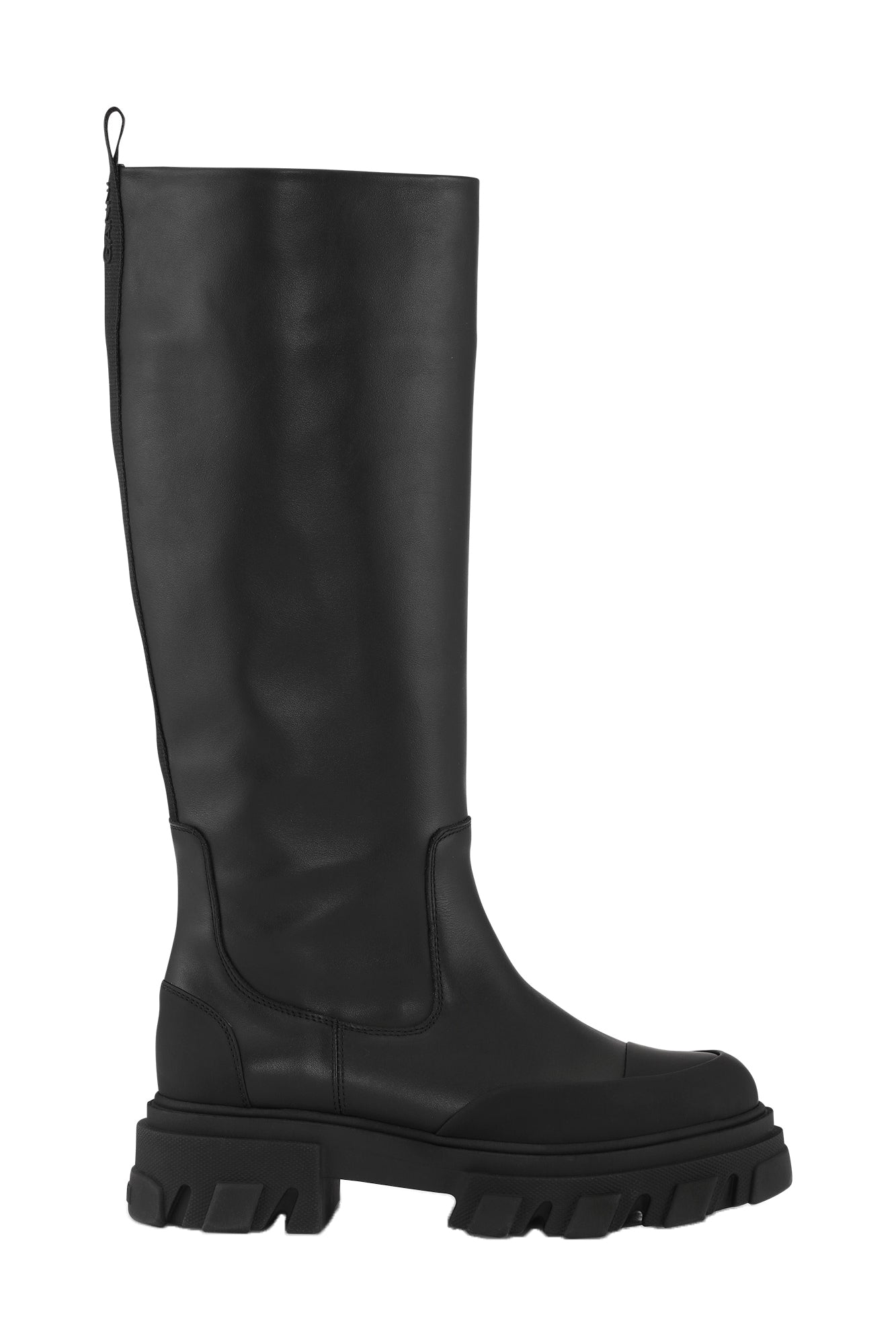 Cleated High Tubular Boot | Black