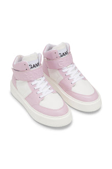 Sporty Mix High Top Sneakers | Light Lilac
