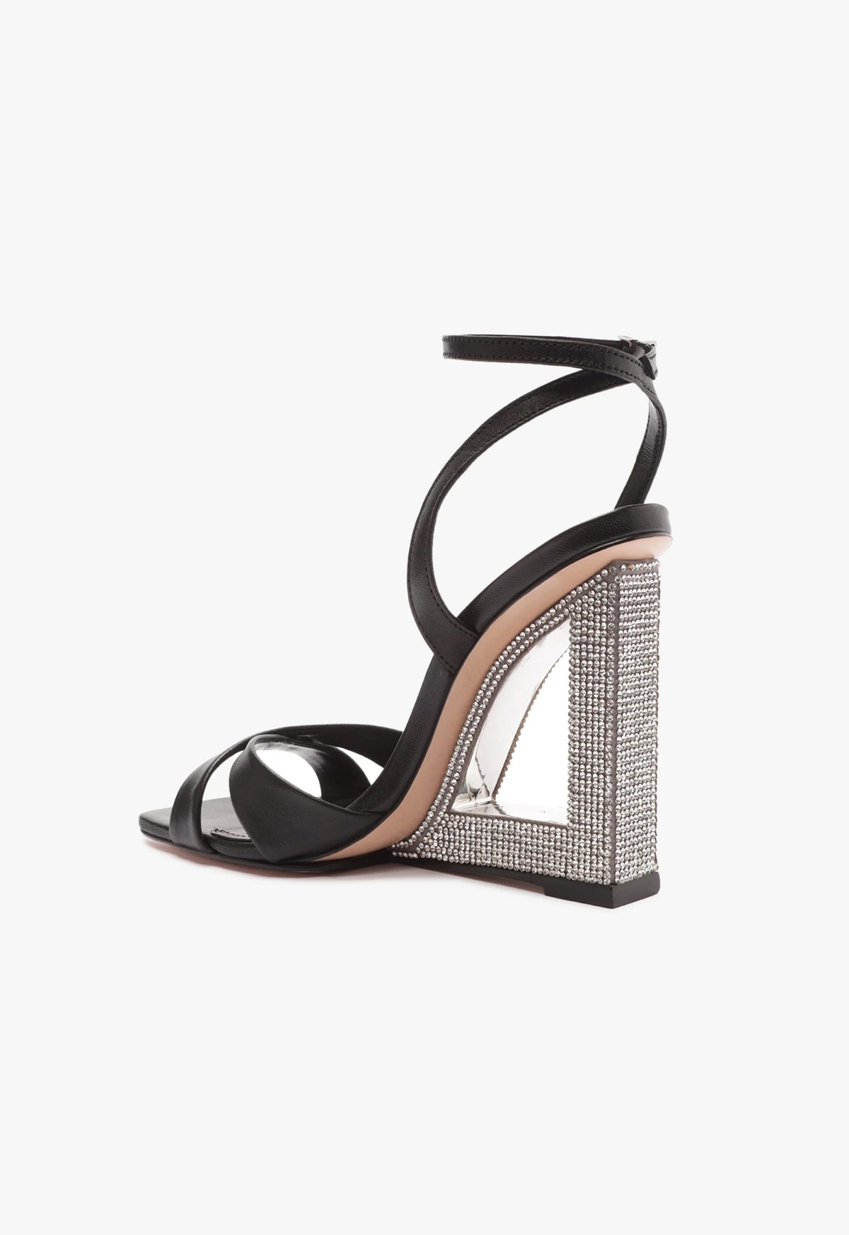 Phillie Leather Sandal | Black
