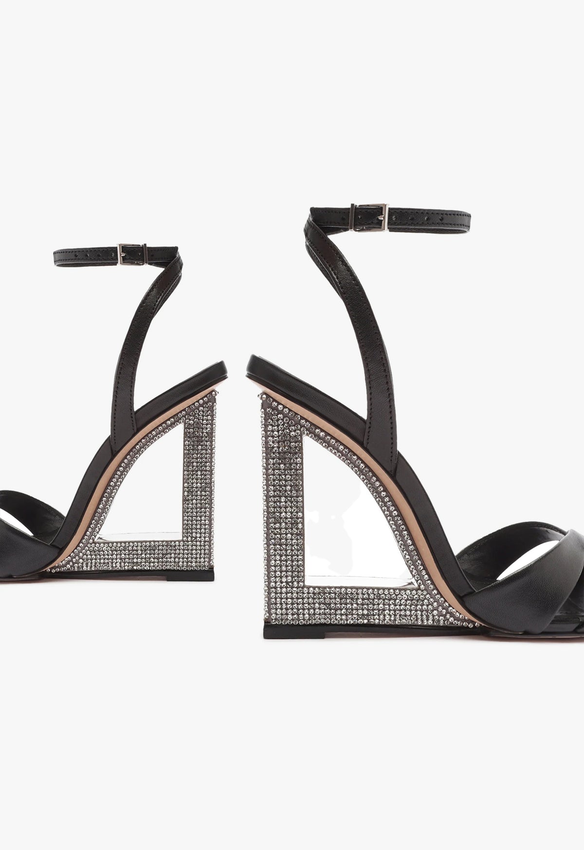 Phillie Leather Sandal | Black