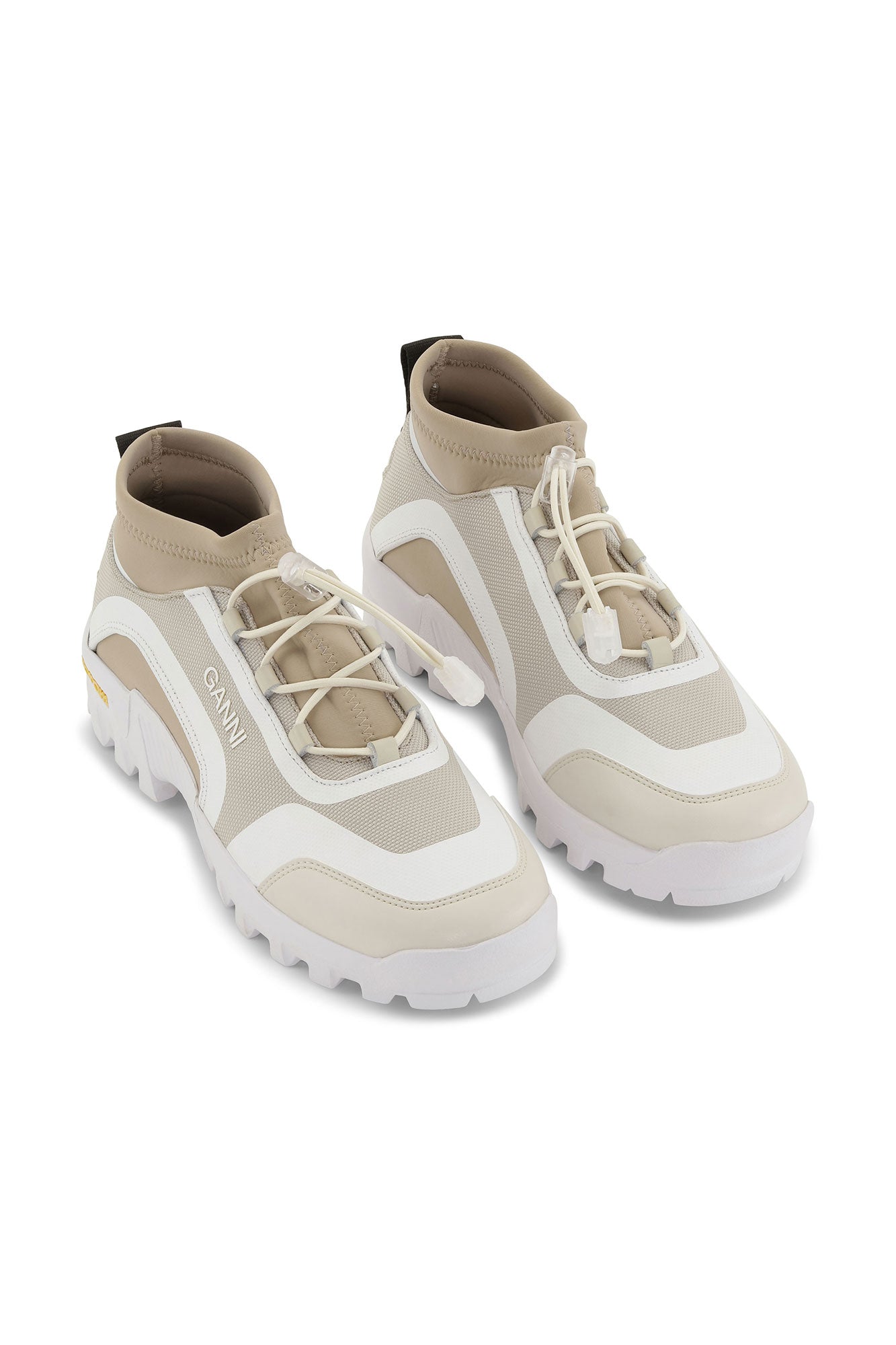 Performance Neoprene Sneakers | Egret