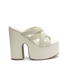 Aneka Atanado Leather Sandal | Pearl