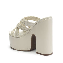 Aneka Atanado Leather Sandal | Pearl