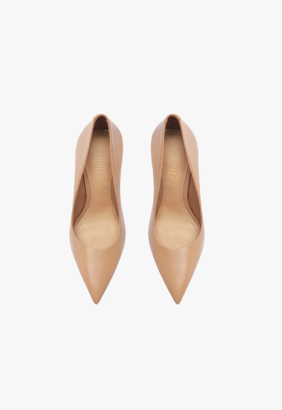 Lou Glam Pin Heel Pump | True Beige
