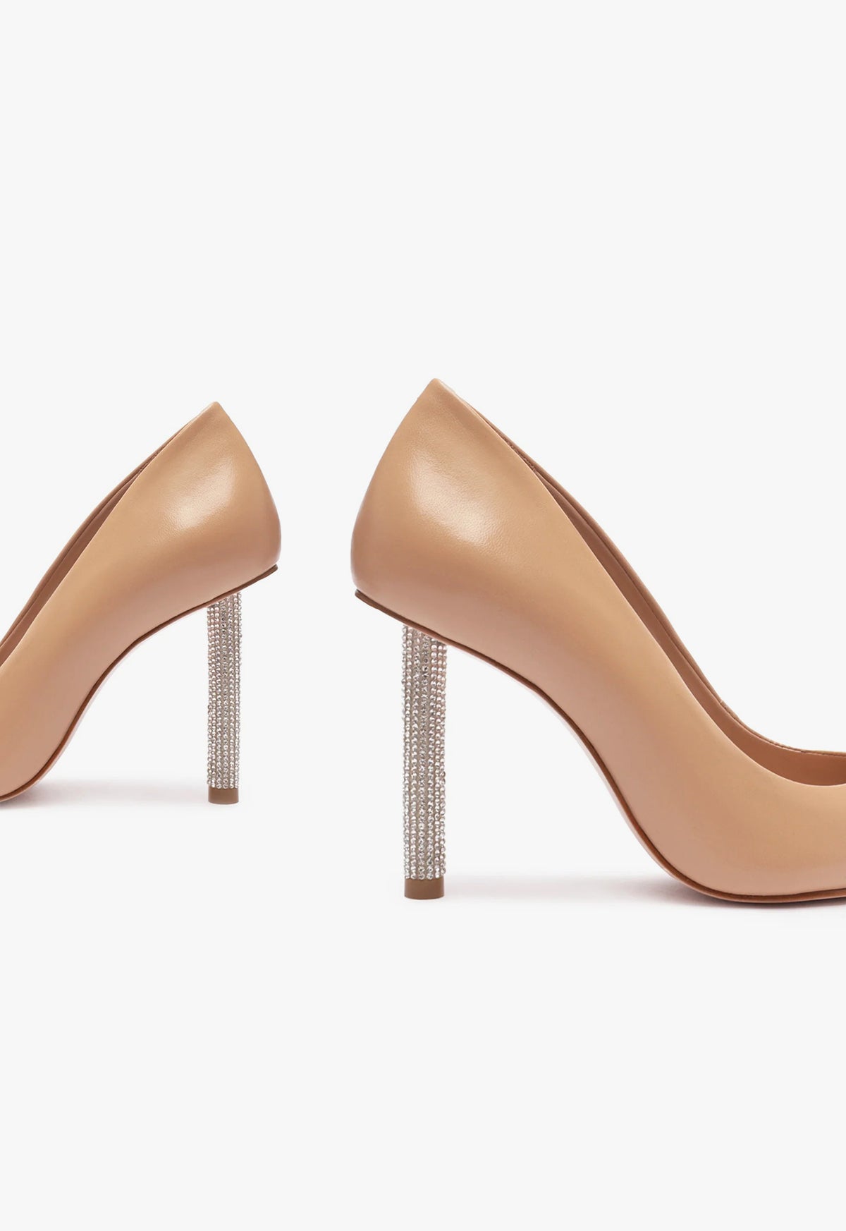 Lou Glam Pin Heel Pump | True Beige