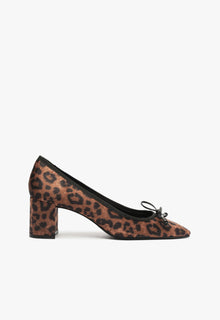 Arissa Block Satin Pump | Black