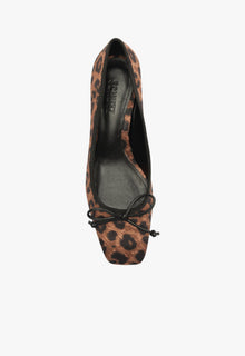 Arissa Block Satin Pump | Black