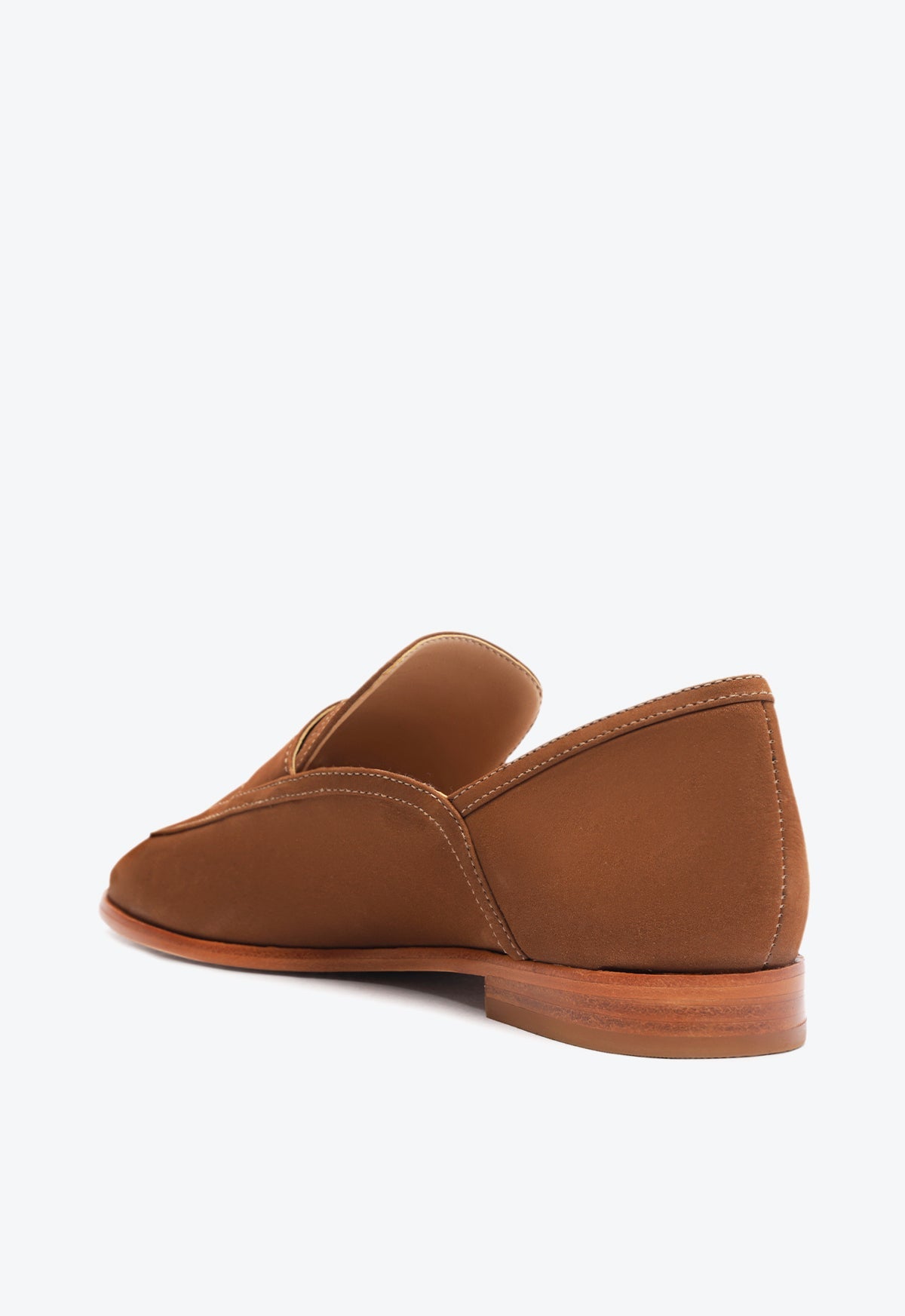 Maurice Nubuck Flat | Caramel