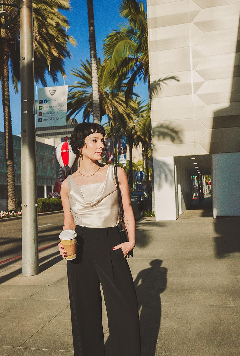 Lenore Top | Ivory