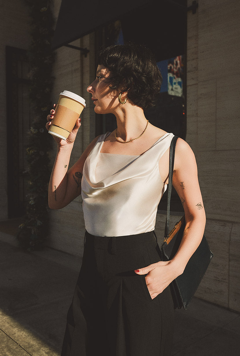 Lenore Top | Ivory