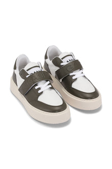 Velcro Low Top Sporty Mix Sneaker | Kalamata