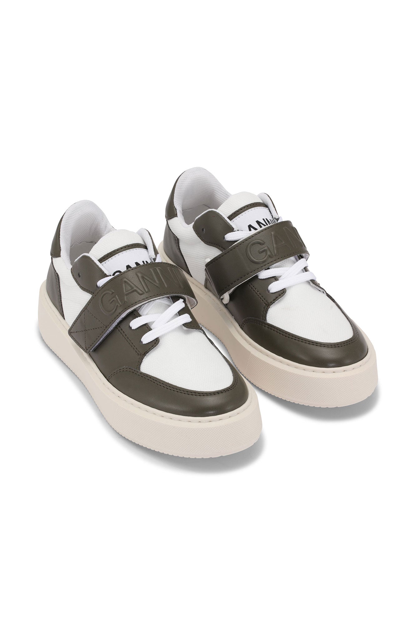 Velcro Low Top Sporty Mix Sneaker | Kalamata