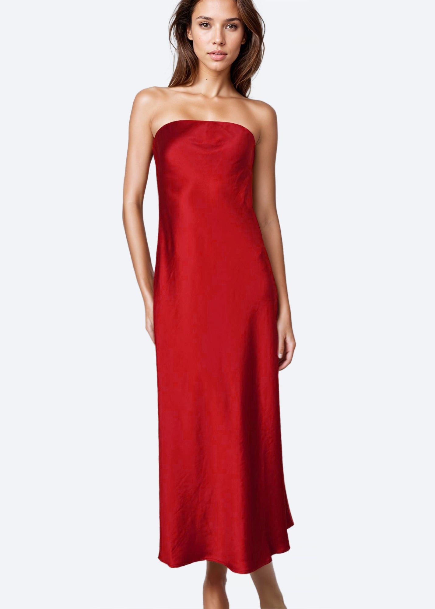 Noelle Dress | Cardinal