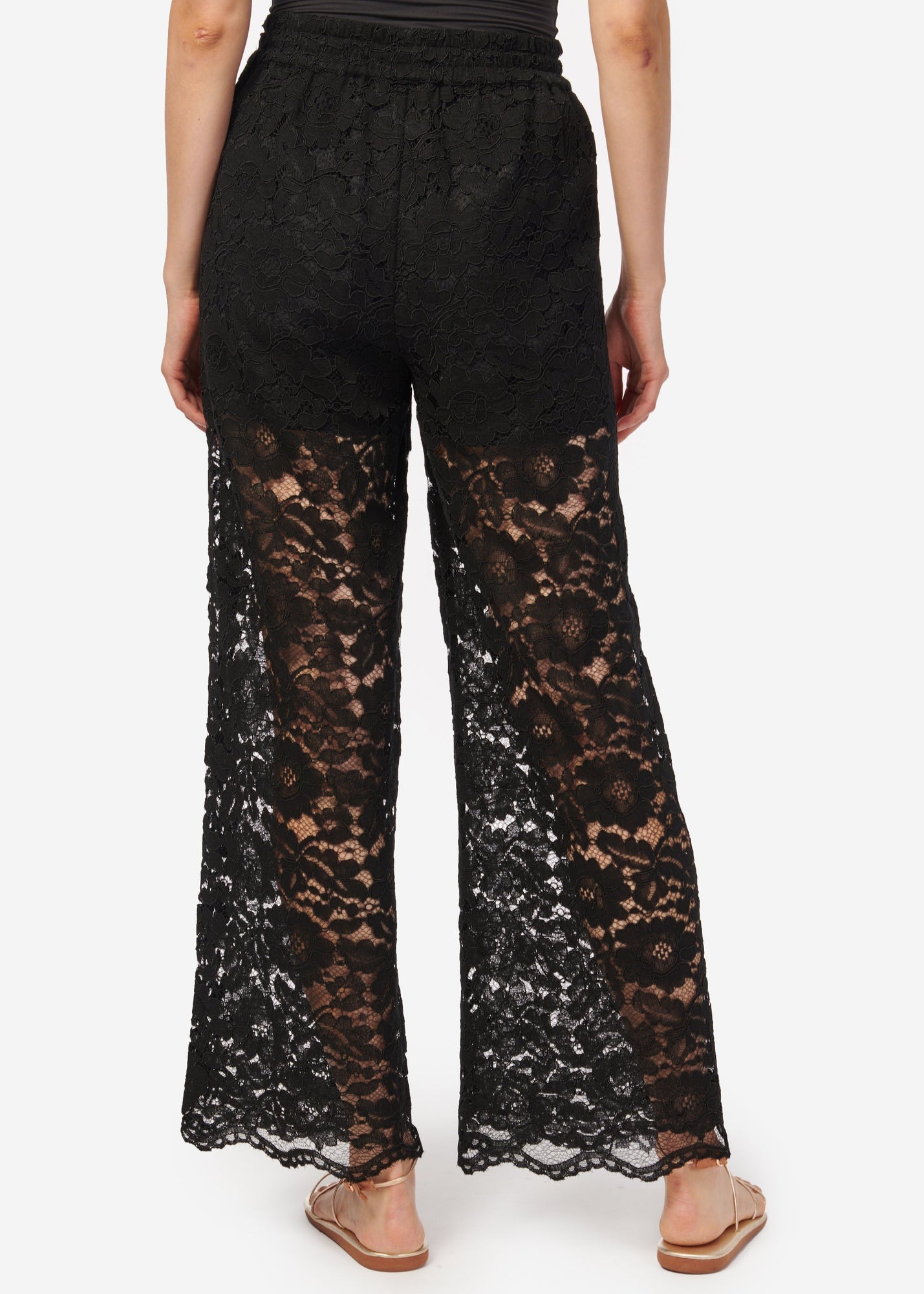 Dara Wide Leg Pant | Black