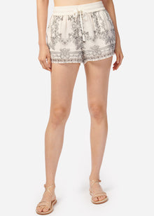 Oslo Silk Cotton Short | Seaside Bandana