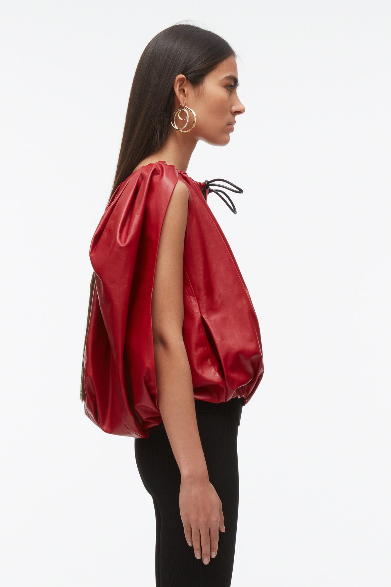 Cocoon Zip Top | Red