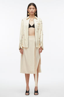 Endless Loop Skirt | Champagne