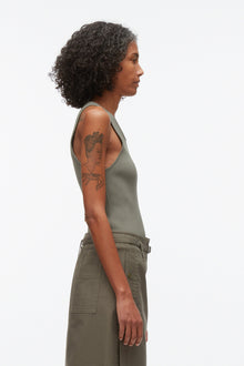 Compact Rib Layering Tank | Sage