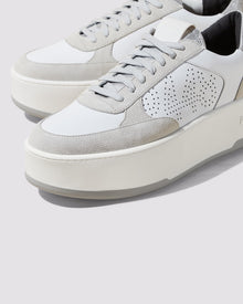 Women | Empire White/Silver Sneaker | White