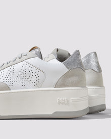 Women | Empire White/Silver Sneaker | White