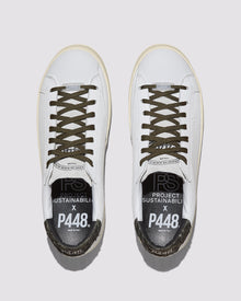 Unisex | John Carp/Army Sneaker | White
