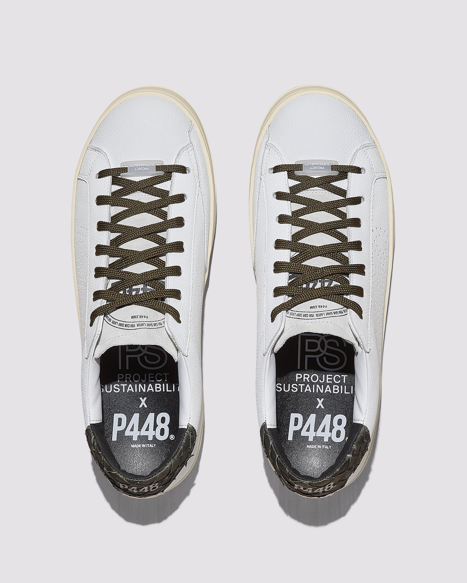 Unisex | John Carp/Army Sneaker | White