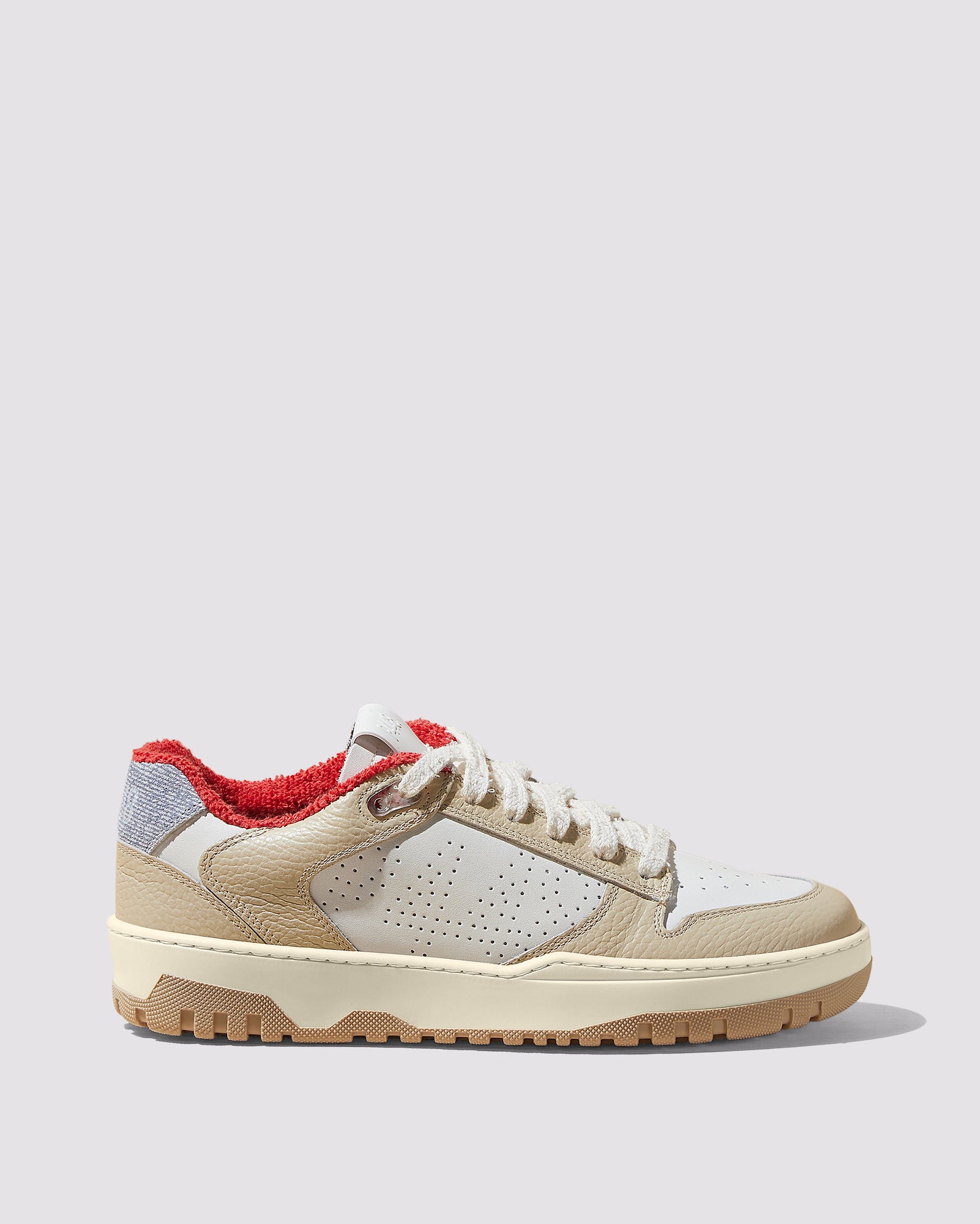 Men | Mason Frame Sneaker | White/Beige
