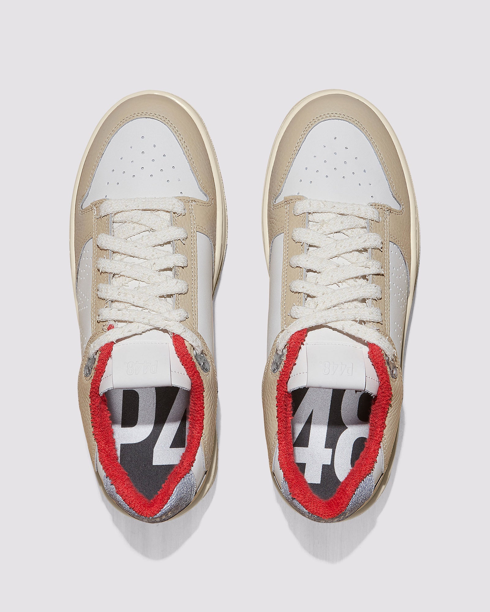 Men | Mason Frame Sneaker | White/Beige