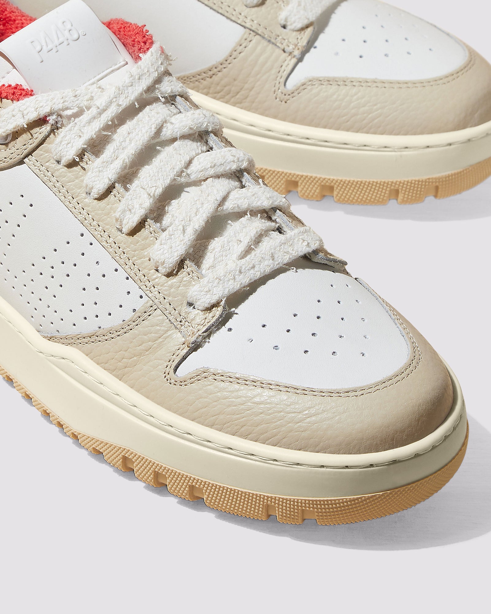 Men | Mason Frame Sneaker | White/Beige