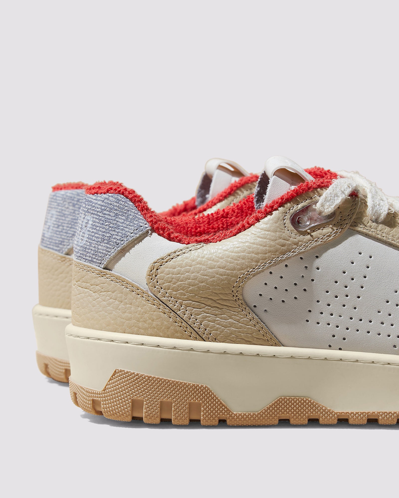 Men | Mason Frame Sneaker | White/Beige