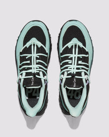 Unisex | Monalea Poison Dart Sneaker | Black/Aqua