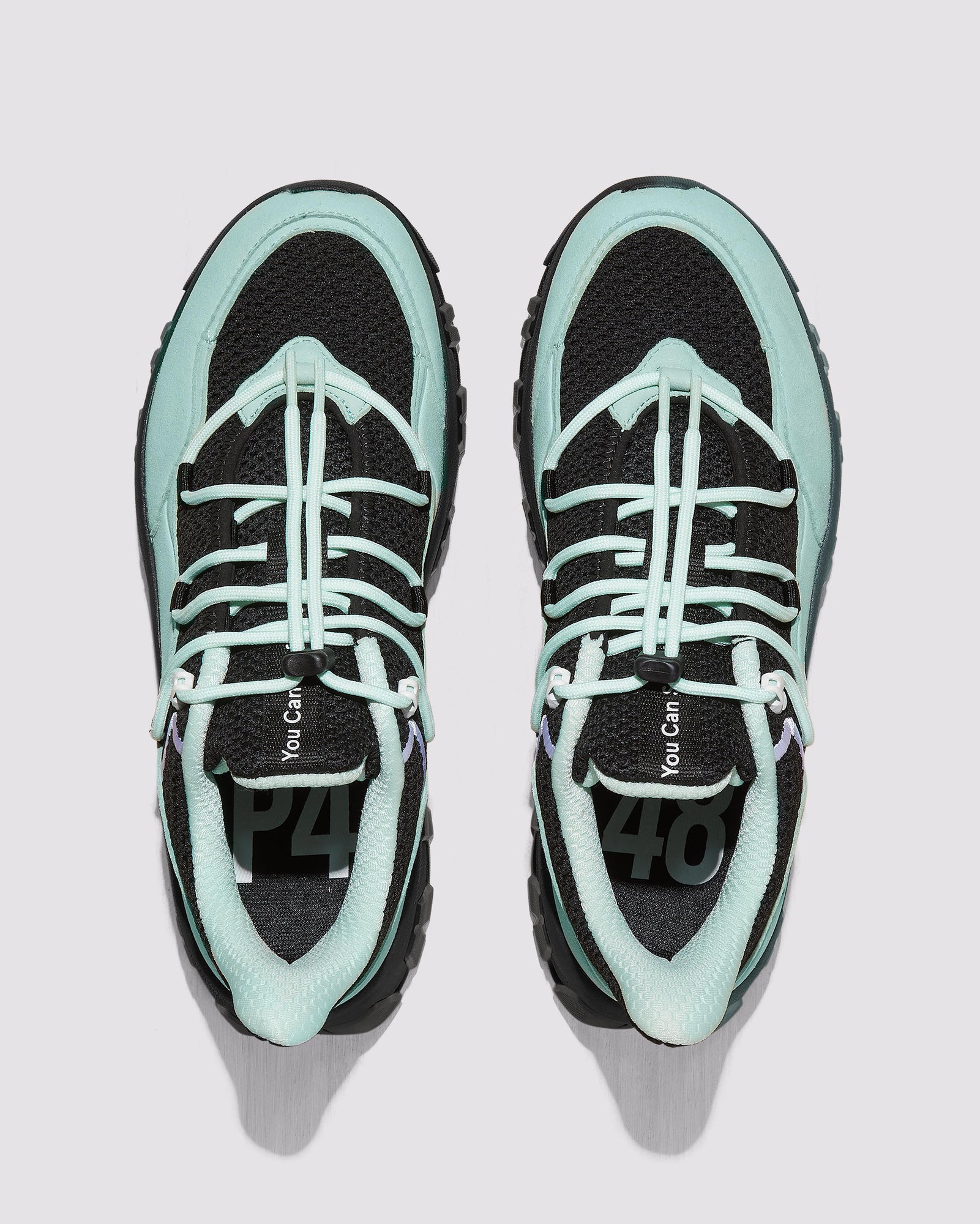 Unisex | Monalea Poison Dart Sneaker | Black/Aqua