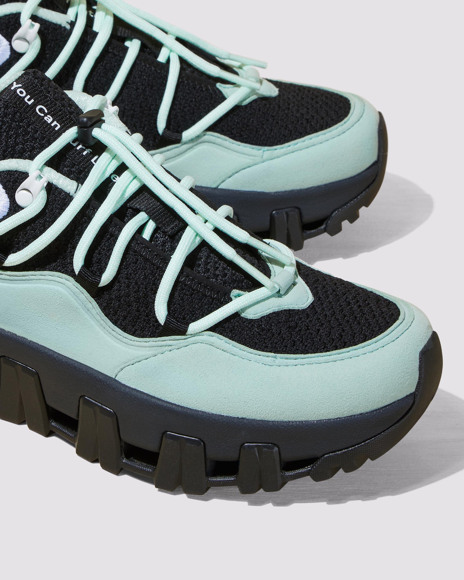 Unisex | Monalea Poison Dart Sneaker | Black/Aqua