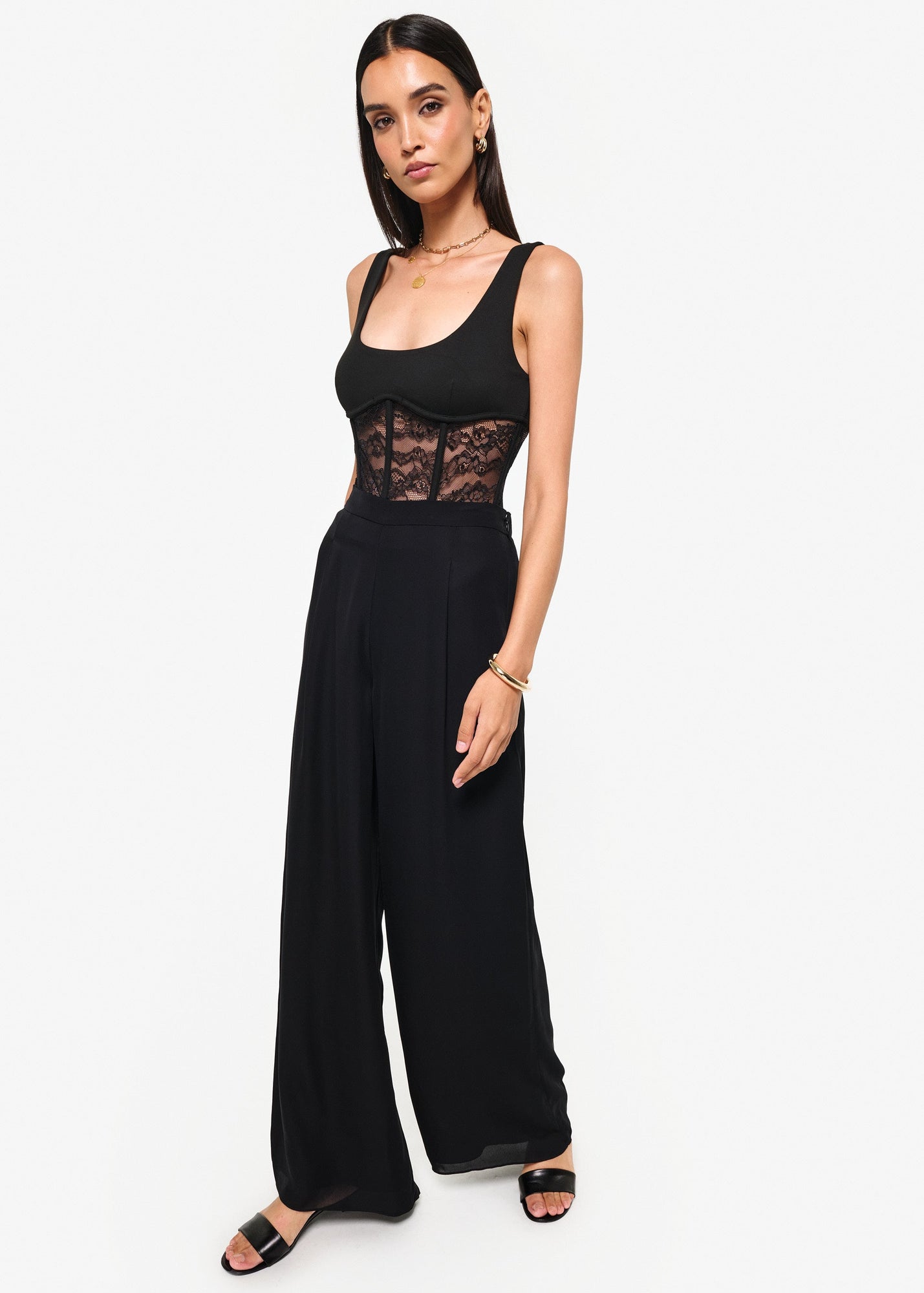 Macaria High Rise Pant | Black