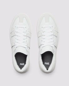 Unisex | Monza White Sneaker | White