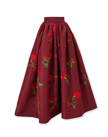 Embroidered Ball Skirt | Rioja Multi