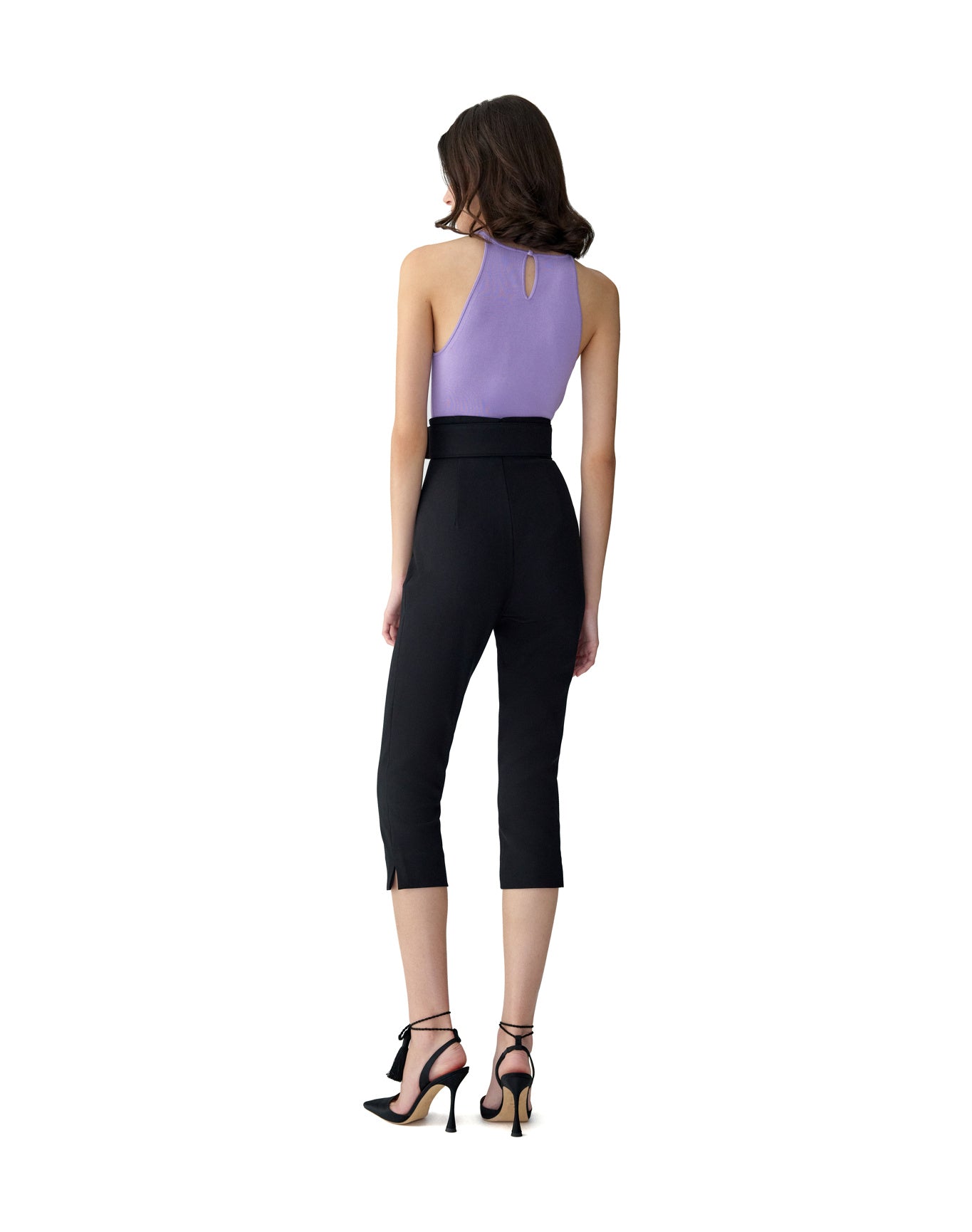 Halter Neck Knit Top | Violeta