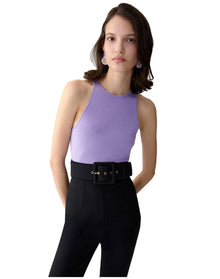 Halter Neck Knit Top | Violeta